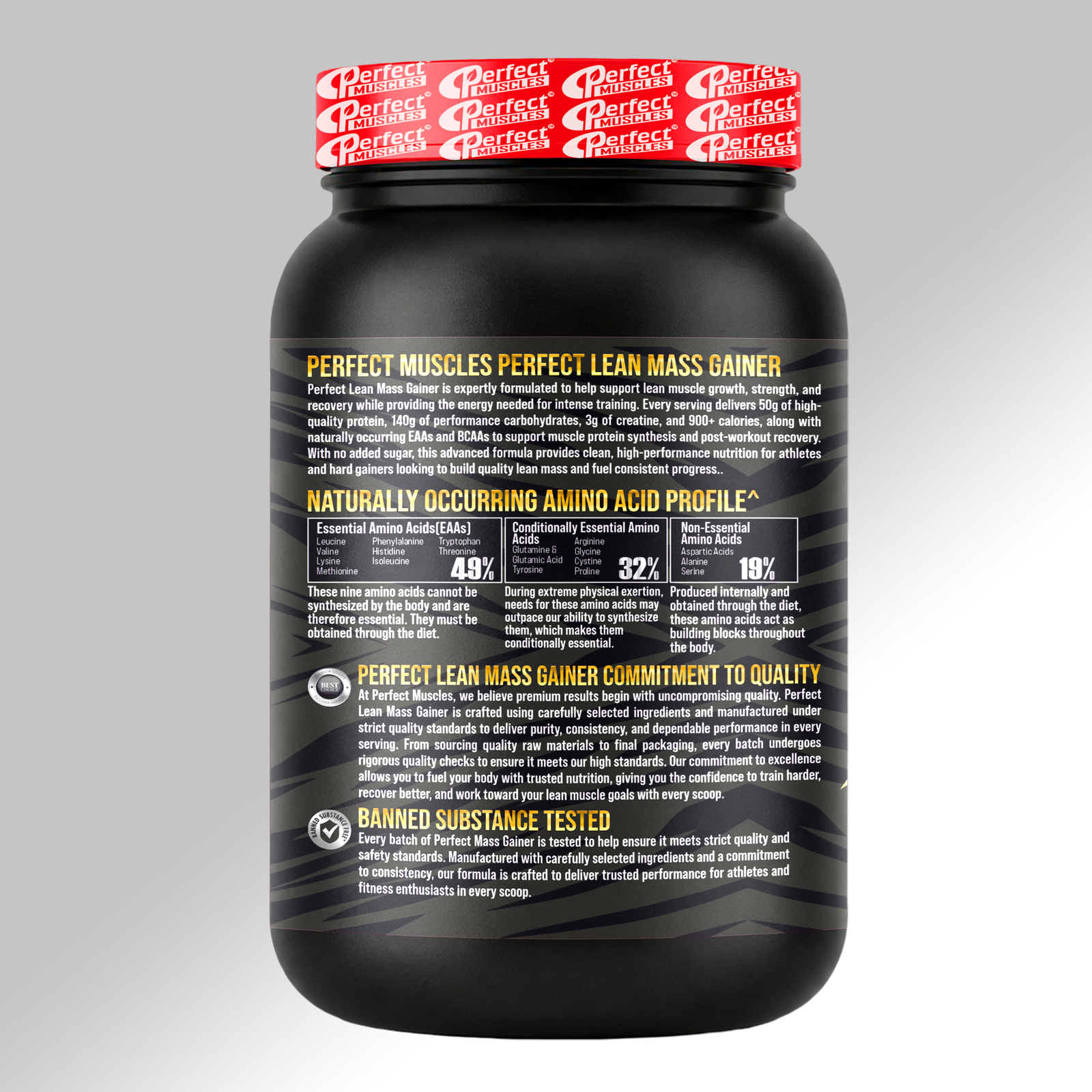 Lean Mass Gainer (2.2LBS) - Image 3